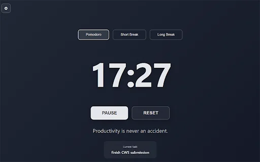 ดาวน์โหลด Pomodoro Technique Timer – ตัวช่วยเพิ่มสมาธิและจัดการเวลาฟรี - Screenshot 4