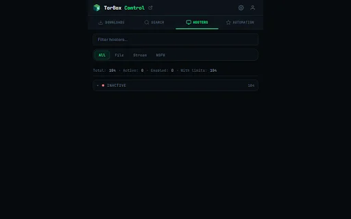 TorBox Control ดาวน์โหลดส่วนขยาย Chrome จัดการไฟล์ได้รวดเร็วและปลอดภัย - Screenshot 3