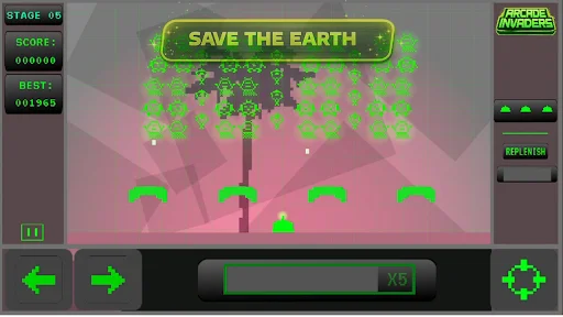 ดาวน์โหลด Arcade Invaders From Space ล่าสุด – เกมยิงอวกาศสุดมันส์ - Screenshot 2