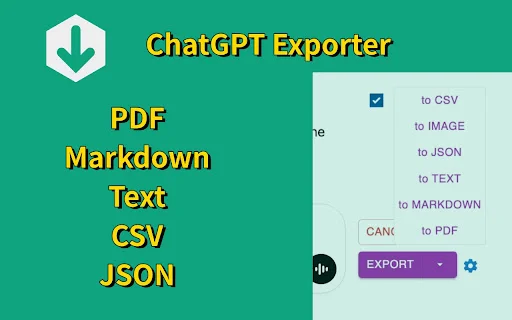 ChatGPT Exporter ดาวน์โหลดแชท ChatGPT เป็น PDF และ Markdown ได้ง่ายๆ - Screenshot 2