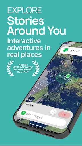 ดาวน์โหลด QuestUpon – สัมผัสประสบการณ์ AR ท่องเที่ยวเสมือนจริงฟรี - Screenshot 1
