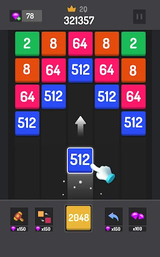 ดาวน์โหลด Number Games – 2048 Blocks ล่าสุด – เกมปริศนาฝึกสมองฟรี - Screenshot 12