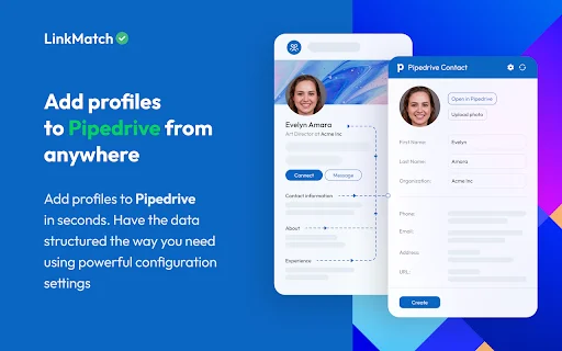 ดาวน์โหลด LinkMatch สำหรับ Pipedrive ล่าสุด – จัดการ Lead อัตโนมัติ - Screenshot 1