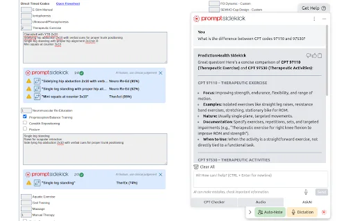 ดาวน์โหลด Prompt Sidekick ล่าสุด – ตัวช่วย AI สำหรับจดบันทึก EMR - Screenshot 2