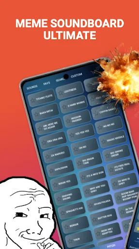 ดาวน์โหลด MEME Soundboard 2026 Ultimate – รวมเสียงมีมฮิตฟรี - Screenshot 1