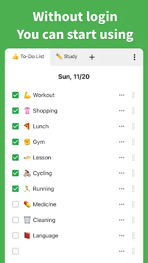 ดาวน์โหลด Daily Checklist – แอปจัดการงานและวางแผนกิจวัตรประจำวัน - Screenshot 7