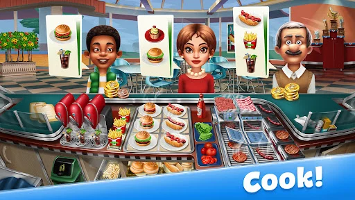 ดาวน์โหลด Cooking Fever ล่าสุด – เกมทำอาหารแสนสนุก เล่นฟรีบนมือถือ - Screenshot 8