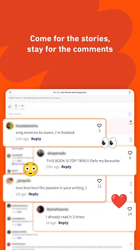 ดาวน์โหลด Wattpad – อ่านและเขียนนิยายออนไลน์ฟรีบนมือถือล่าสุด - Screenshot 10