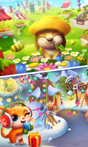 ดาวน์โหลด Pet Rescue Saga เวอร์ชันล่าสุด – เกมพัซเซิลช่วยน้องสัตว์แสนสนุก - Screenshot 5
