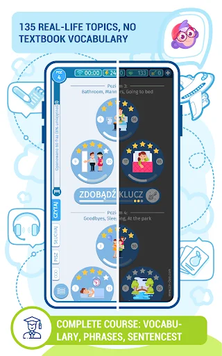 ดาวน์โหลด LinDuo – Speak Languages ฟรี เรียนภาษาอังกฤษ เยอรมัน ฝรั่งเศส - Screenshot 10