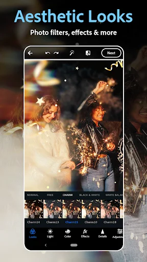 ดาวน์โหลด Photoshop Express ล่าสุด – แต่งรูปสวยด้วยฟิลเตอร์ระดับโปรฟรี - Screenshot 4