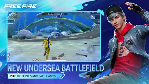 ดาวน์โหลด Free Fire: Undersea Mystery ล่าสุด – เกมยิงเอาตัวรอด 10 นาที - Screenshot 3