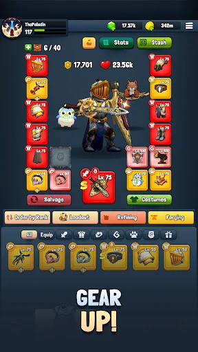 ดาวน์โหลด Eternal Hero: Action RPG ล่าสุด – เกม Open-World Hack & Slash - Screenshot 7
