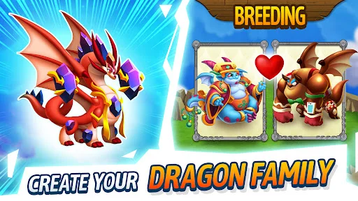 ดาวน์โหลด Dragon City ล่าสุด – เพาะพันธุ์มังกรและต่อสู้ PvP สุดมันส์ - Screenshot 1