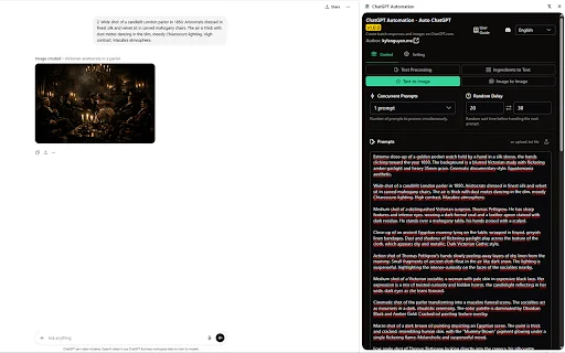 ดาวน์โหลด ChatGPT Automation ล่าสุด – ตัวช่วยส่งคำสั่งและโหลดงานอัตโนมัติ - Screenshot 1