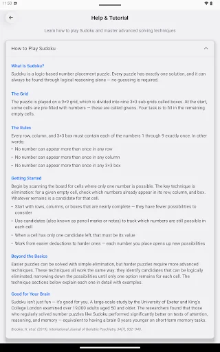 ดาวน์โหลด Sudoku Trainer! เวอร์ชันล่าสุด – ฝึกทักษะซูโดกุฟรี - Screenshot 14