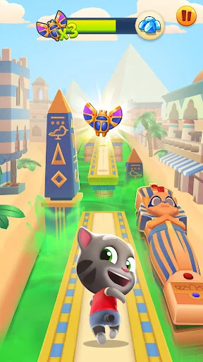 ดาวน์โหลด Talking Tom Gold Run ล่าสุด – เกมวิ่งเก็บทองสุดมันส์ เล่นฟรี - Screenshot 9