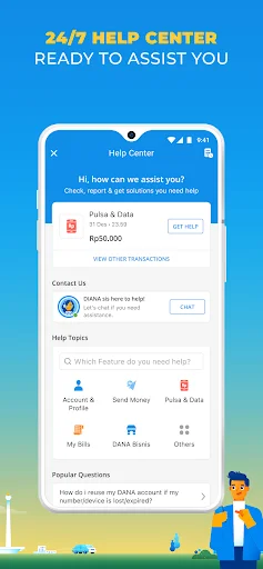 ดาวน์โหลด DANA Indonesia Digital Wallet ล่าสุด – กระเป๋าเงินดิจิทัลครบวงจร - Screenshot 7