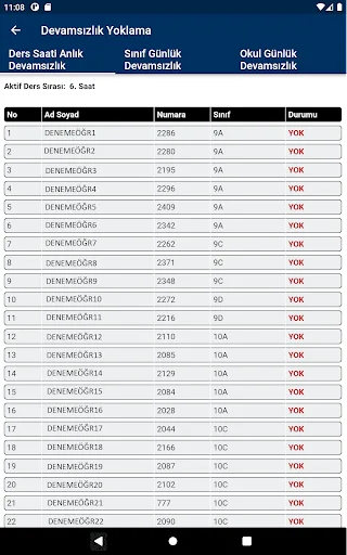 ดาวน์โหลด Okulsis Mobil เวอร์ชันล่าสุด – จัดการการเรียนการสอนฟรี - Screenshot 15