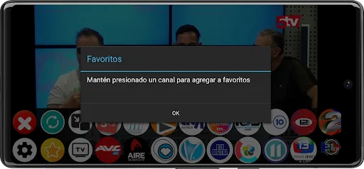 ดาวน์โหลด Tv Argentina – canales en vivo ล่าสุด – รับชมช่องสดฟรี - Screenshot 1