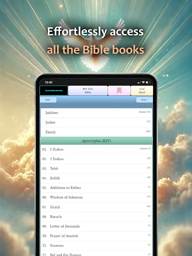 ดาวน์โหลดแอป Jubilees, Jasher, Enoch, Bible ล่าสุด – อ่านพระคัมภีร์ฉบับสมบูรณ์ฟรี - Screenshot 13