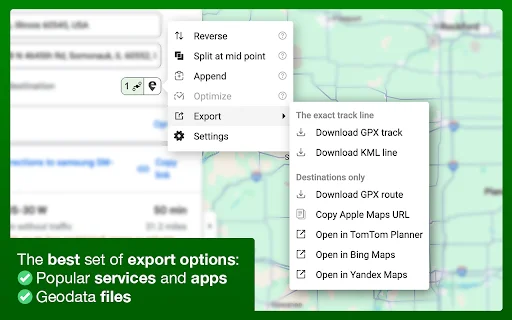 ดาวน์โหลด Google Maps Extended Routes – วางแผนเส้นทางและจุดแวะพักได้ไม่จำกัด - Screenshot 5