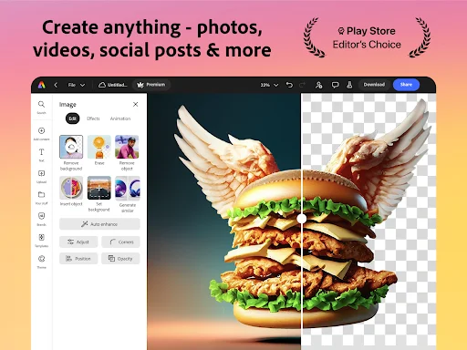 ดาวน์โหลด Adobe Express ล่าสุด – แอปแต่งรูปและวิดีโอ AI มือโปร - Screenshot 17