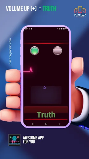 ดาวน์โหลด Lie and Truth Detector Prank – แอปทดสอบจับเท็จแสนสนุก - Screenshot 6
