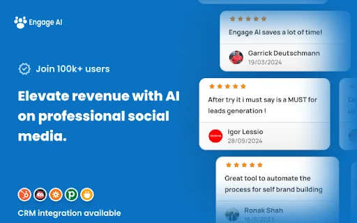 Engage AI – ตัวช่วยคอมเมนต์ LinkedIn ด้วย ChatGPT ฟรี - Screenshot 5