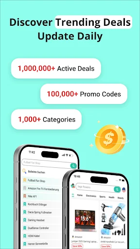 ดาวน์โหลด CouponBirds ล่าสุด – ค้นหาโค้ดส่วนลดและดีลเด็ดฟรี - Screenshot 5