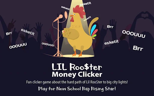 ดาวน์โหลด Lil Rooster Money Clicker – เกมคลิกเกอร์สุดสนุก สู่เส้นทางแร็ปเปอร์ชื่อดัง - Screenshot 1
