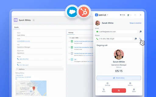 ดาวน์โหลด lemlist Chrome Extension ล่าสุด – จัดการ CRM และอีเมลได้ง่ายขึ้น - Screenshot 4