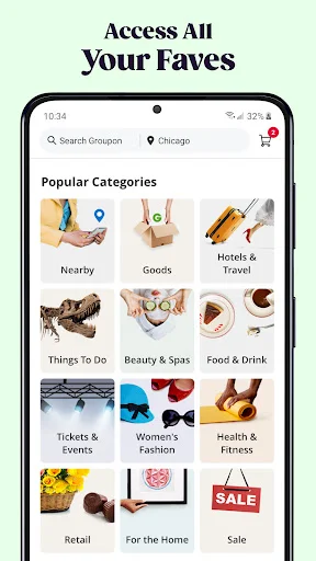 ดาวน์โหลด Groupon แอปดีลส่วนลดสุดคุ้ม – ช้อปประหยัดสูงสุด 70% ฟรี - Screenshot 3