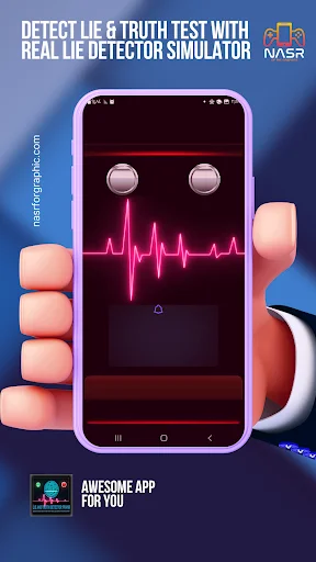 ดาวน์โหลด Lie and Truth Detector Prank – แอปทดสอบจับเท็จแสนสนุก - Screenshot 8