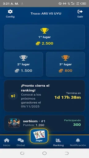 ดาวน์โหลด Truco Argentino y Uruguayo ล่าสุด – เกมไพ่สนุกพร้อมแชทเสียง - Screenshot 15