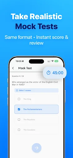 ดาวน์โหลด Life in the UK Test 2026 ฟรี – เตรียมสอบใบขับขี่และสัญชาติอังกฤษ - Screenshot 2