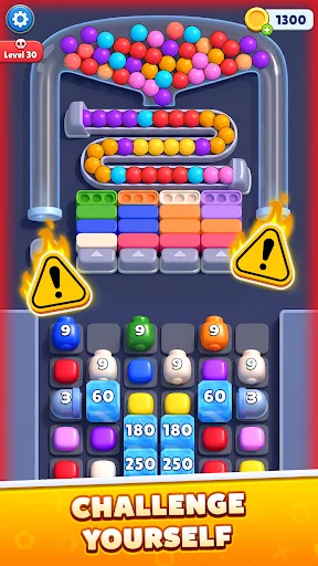 ดาวน์โหลด Color Beads Drop เวอร์ชันล่าสุด – เกมเรียงสีสุดสนุก ฟรี - Screenshot 2