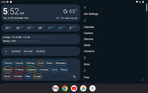ดาวน์โหลด AIO Launcher ล่าสุด – ปรับแต่งหน้าจอได้ดั่งใจ ใช้งานง่ายและรวดเร็ว - Screenshot 11