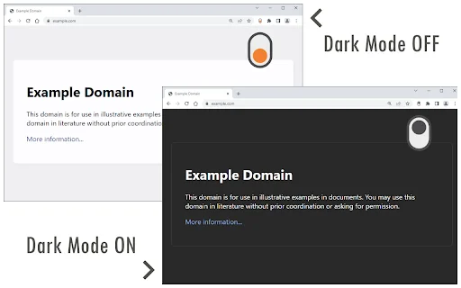 ดาวน์โหลด Dark Mode ล่าสุด – ส่วนขยายปรับหน้าจอเป็นโหมดมืดฟรี - Screenshot 1