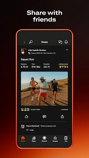 ดาวน์โหลด Strava: ติดตามการวิ่งและปั่นจักรยาน – แอปฟิตเนสยอดนิยม - Screenshot 5