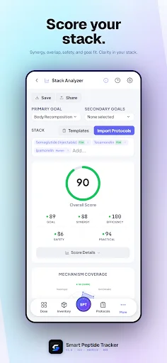 ดาวน์โหลด Smart Peptide Tracker ล่าสุด – จัดการบันทึกเปปไทด์มืออาชีพฟรี - Screenshot 7
