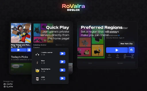 ดาวน์โหลด RoValra – ส่วนขยาย Roblox ฟรีที่ดีที่สุด พร้อมฟีเจอร์ครบครัน - Screenshot 3