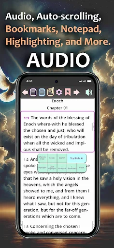 ดาวน์โหลดแอป Jubilees, Jasher, Enoch, Bible ล่าสุด – อ่านพระคัมภีร์ฉบับสมบูรณ์ฟรี - Screenshot 2
