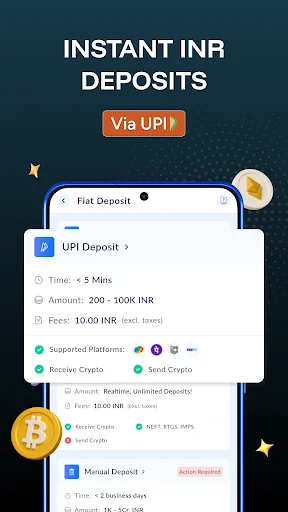 ดาวน์โหลด ZebPay ล่าสุด – แอปเทรด Bitcoin และคริปโตที่ง่ายที่สุด - Screenshot 4