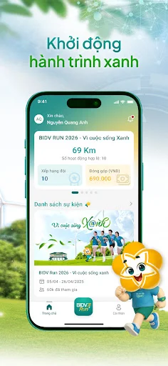 ดาวน์โหลด BIDV Run Plus เวอร์ชันล่าสุด – แอปวิ่งการกุศลฟรี - Screenshot 20