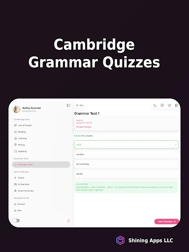 ดาวน์โหลด Cambridge English B2 (FCE) ล่าสุด – เตรียมสอบภาษาอังกฤษฟรี - Screenshot 16