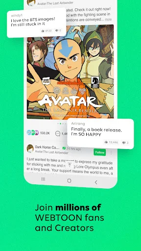 ดาวน์โหลด WEBTOON แอปอ่านการ์ตูนฟรี – คลังมังงะและมันฮวาที่ใหญ่ที่สุด - Screenshot 8