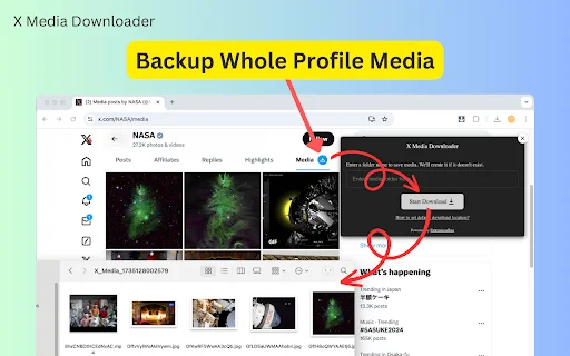 ดาวน์โหลด X Media Downloader ล่าสุด – บันทึกวิดีโอและภาพจาก Twitter ฟรี - Screenshot 3