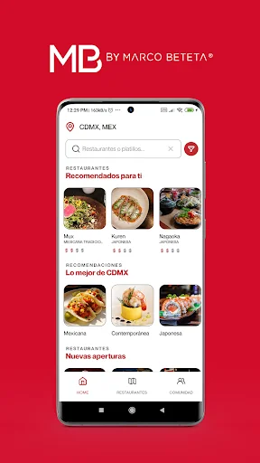 ดาวน์โหลด MB Marco Beteta ล่าสุด – แนะนำร้านอาหารระดับพรีเมียม ฟรี - Screenshot 4
