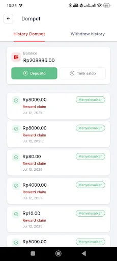 ดาวน์โหลด Gudang Tugas ล่าสุด – แอปทำภารกิจรับเงินจริง ฟรี - Screenshot 11
